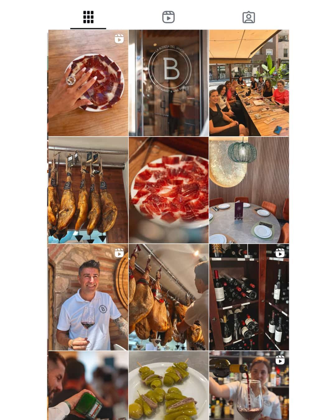 La Bodega del Jamón Redes Sociales Elena Alba and Co